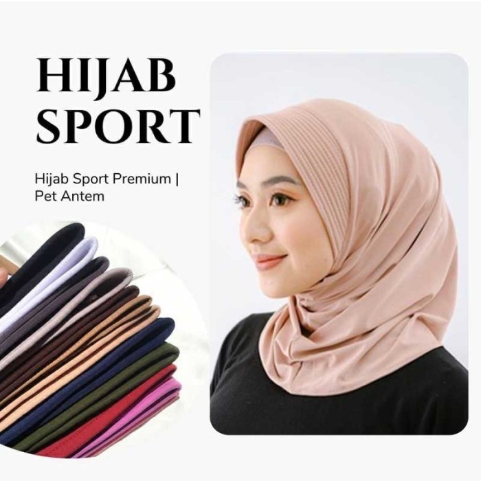 BERGO SPORT / JILBAB OLAHRAGA / HIJAB SPORT / HIJAB VOLLY KERUDUNG OLAHRAGA / jilbab volly sport ola