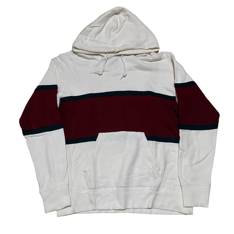 Global work basic twotone hoodie