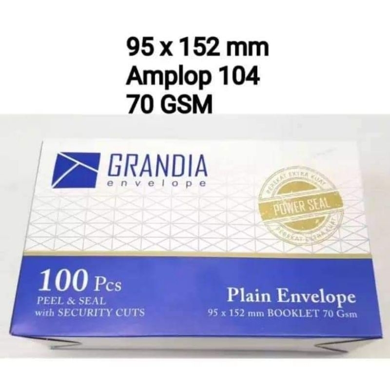 

AMPLOP PUTIH GRANDIA