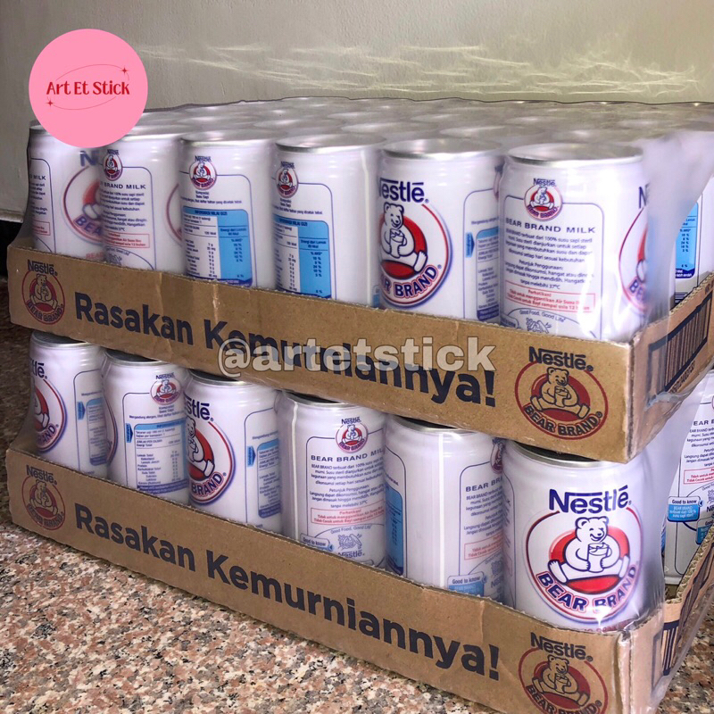 1 Dus Nestle Susu Beruang Bear Brand 189ml Isi 30 Kaleng