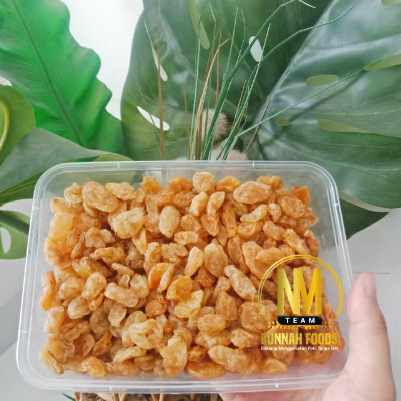 

Kismis Jumbo Super Grade B warna kuning orange,