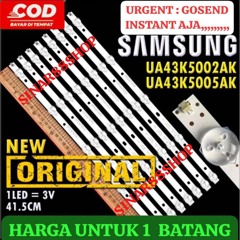 UA43K5002AK UA43K5005AK UA 43K5002AK 43K5005AK 43K5002 AK 43K5005 SAMSUNG BACKLIGHT TV LED LAMPU SAM