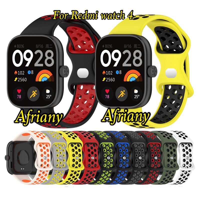 Strap Sport Smartwatch Redmi Watch 4/Redmi Watch 6 Rubber Silikon Silicone