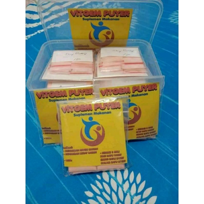 VITGEM PUYER ORI 100% SUPLEMEN PENAMBAH NAFSU MAKAN