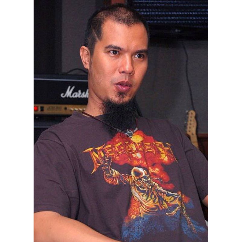 KAOS BAND MEGADETH / KAOS METAL / BLACK METAL / KAOS DISTRO ORIGINAL COTTON