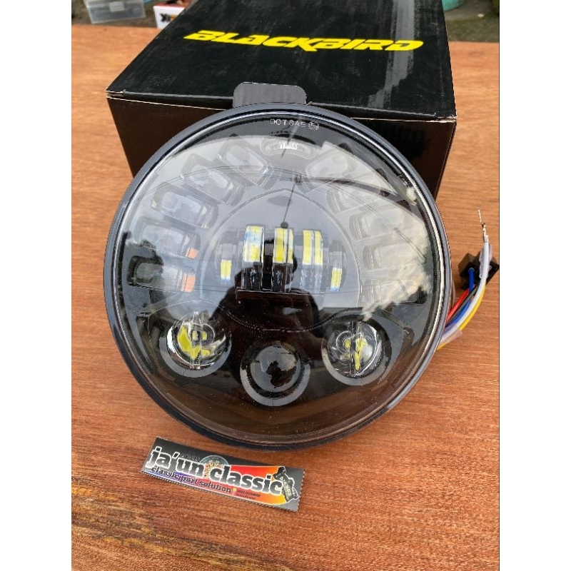 headlamp daymaker 7inch 19 led / lampu Daymaker 7in megapro tiger scorpio ninja vixion berkualitas