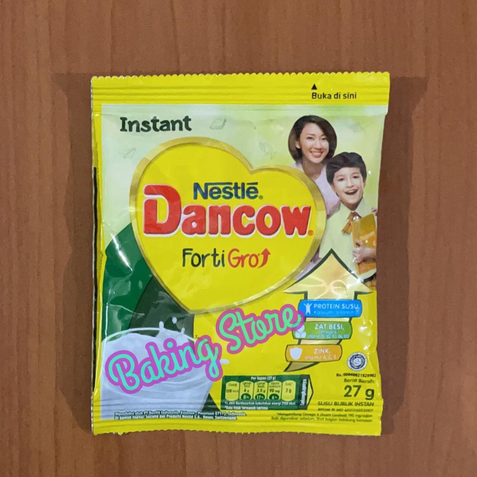 

Ready Stok Susu Bubuk Dancow Sachet Renceng Susu Bubuk 1x27gr