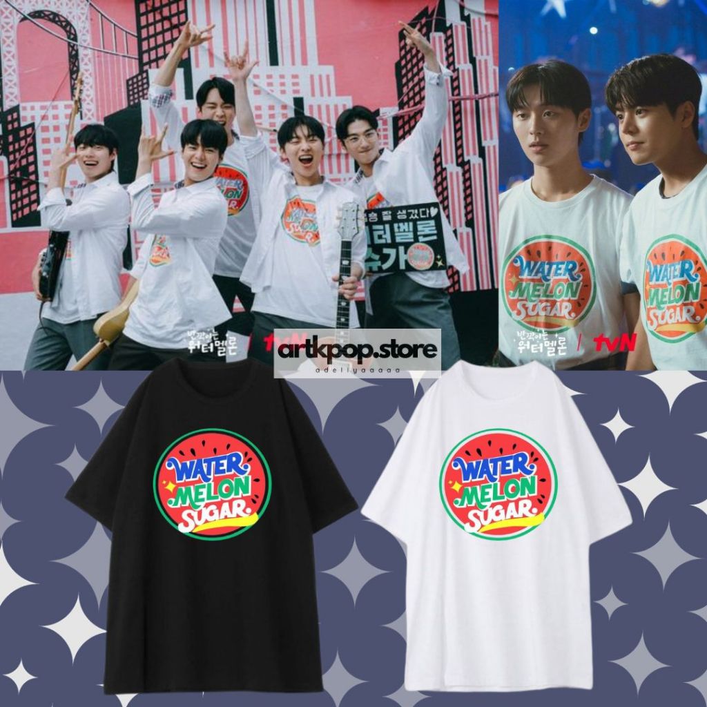 (READY) KAOS TWINKLING WATERMELON SUGAR KDRAMA DRAKOR DRAMA KOREA PREMIUM +FREE PHOTOCARD DAN POLARO
