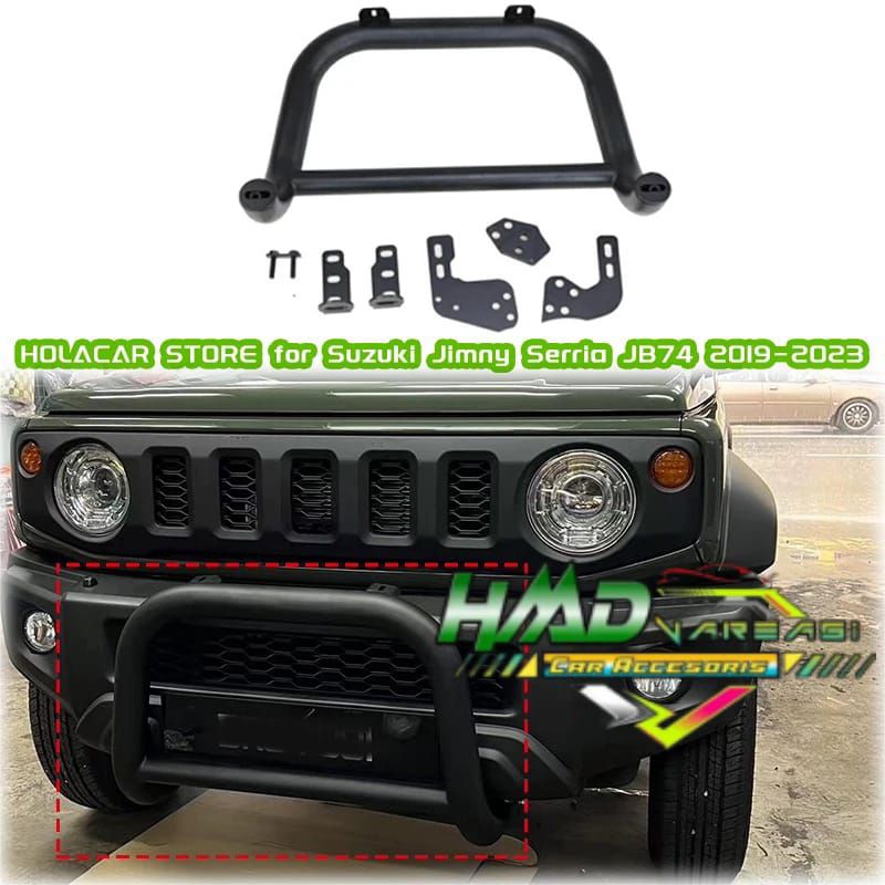 TANDUK BEMPER DEPAN SUZUKI JIMNY JB74 2019-2023 WARNA HITAM DOFF