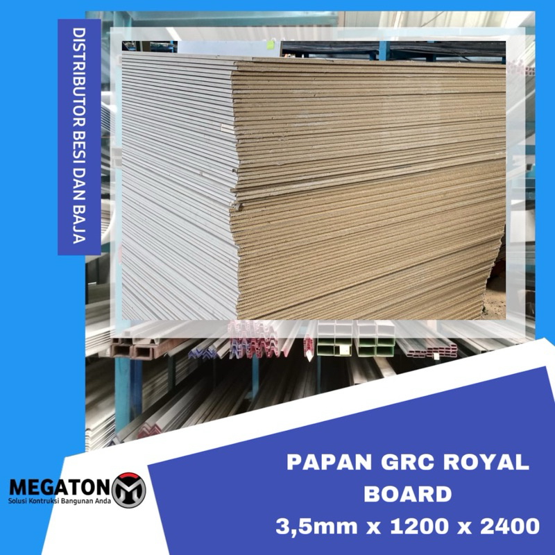

PAPAN GRC ROYALBOARD 3,5MM X 1200 X 2400