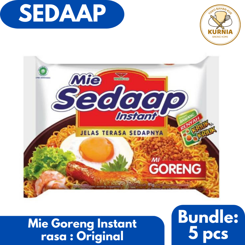 

5 PCS MIE SEDAAP GORENG