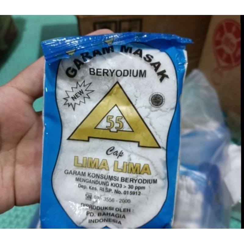 

garam yodium 1 bandel isi 40 pcs murah 100gr
