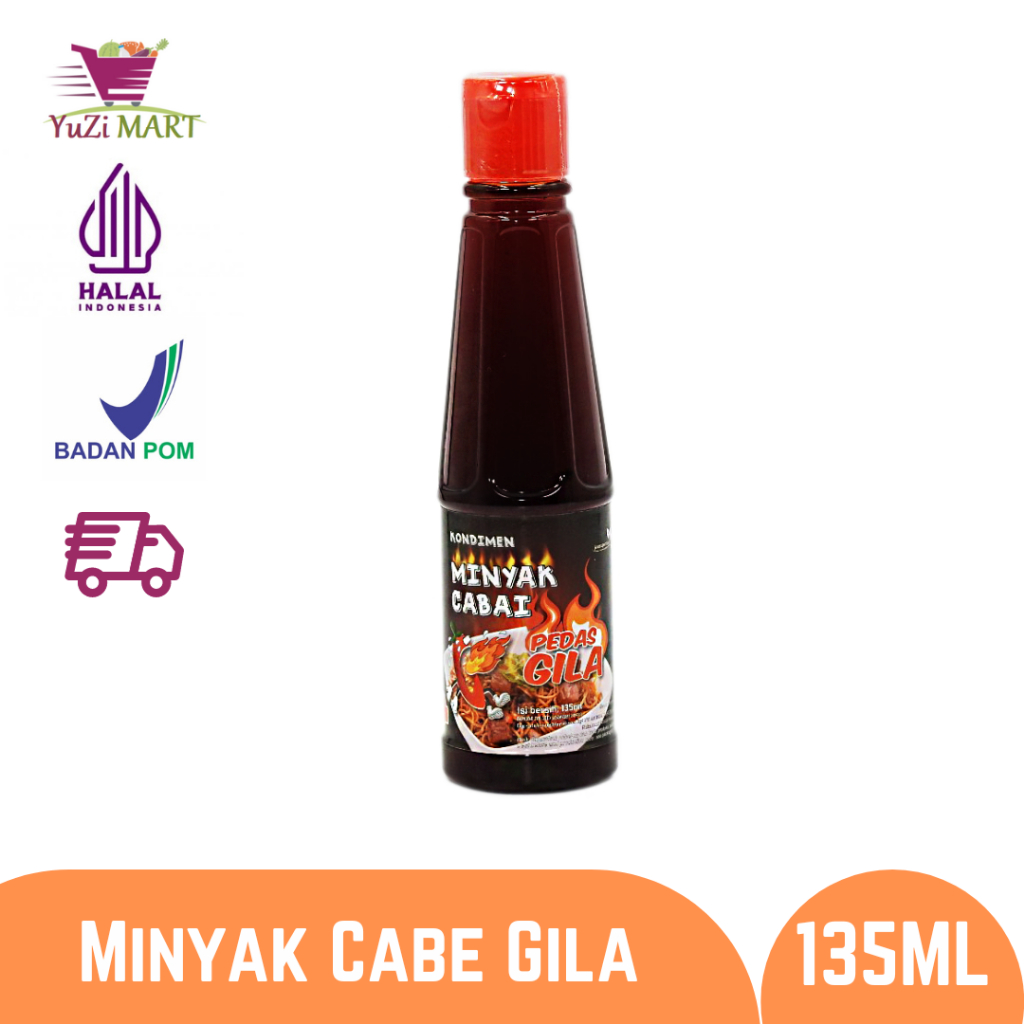 

Minyak Cabai Pedas Gila / Chili Oil 135 ml