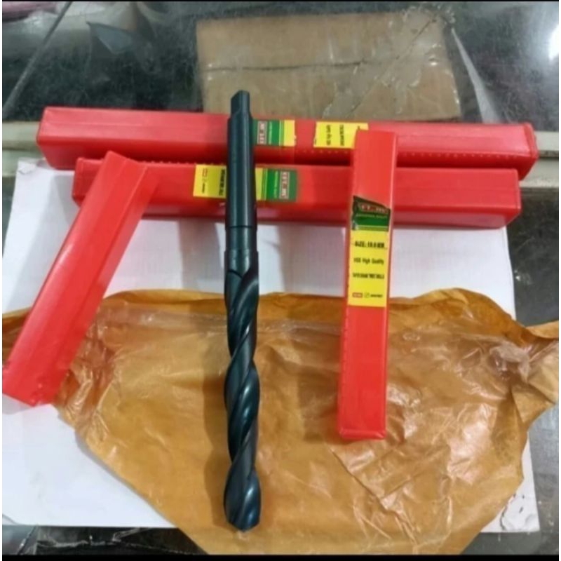 Mata bor taper 24,5 mm hss -mata bor besi