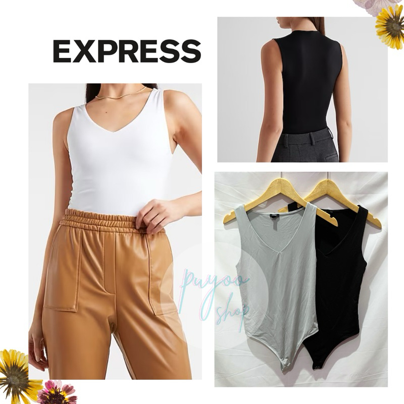 EXPRESS Vneck Bodysuit