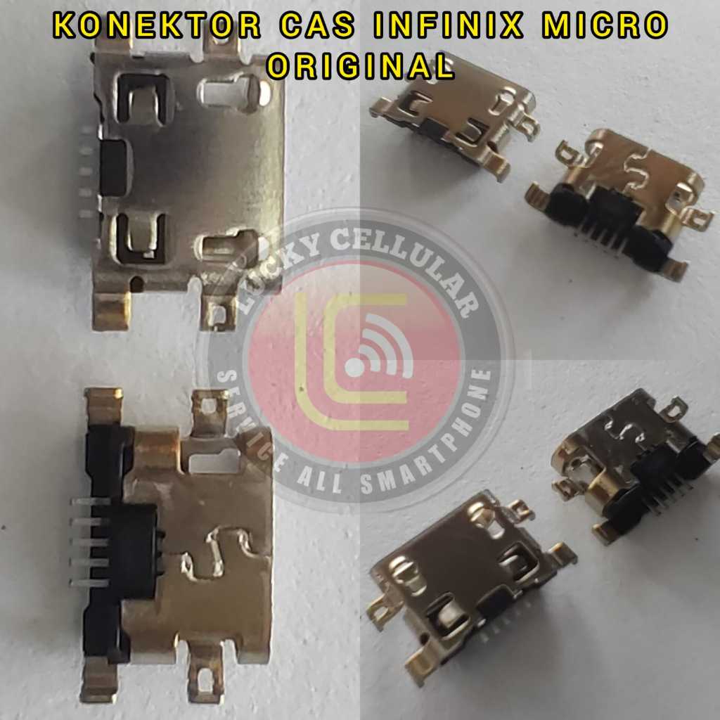 KONEKTOR CAS INFINIX MICRO / KONEKTOR CAS INFINIX ORIGINAL