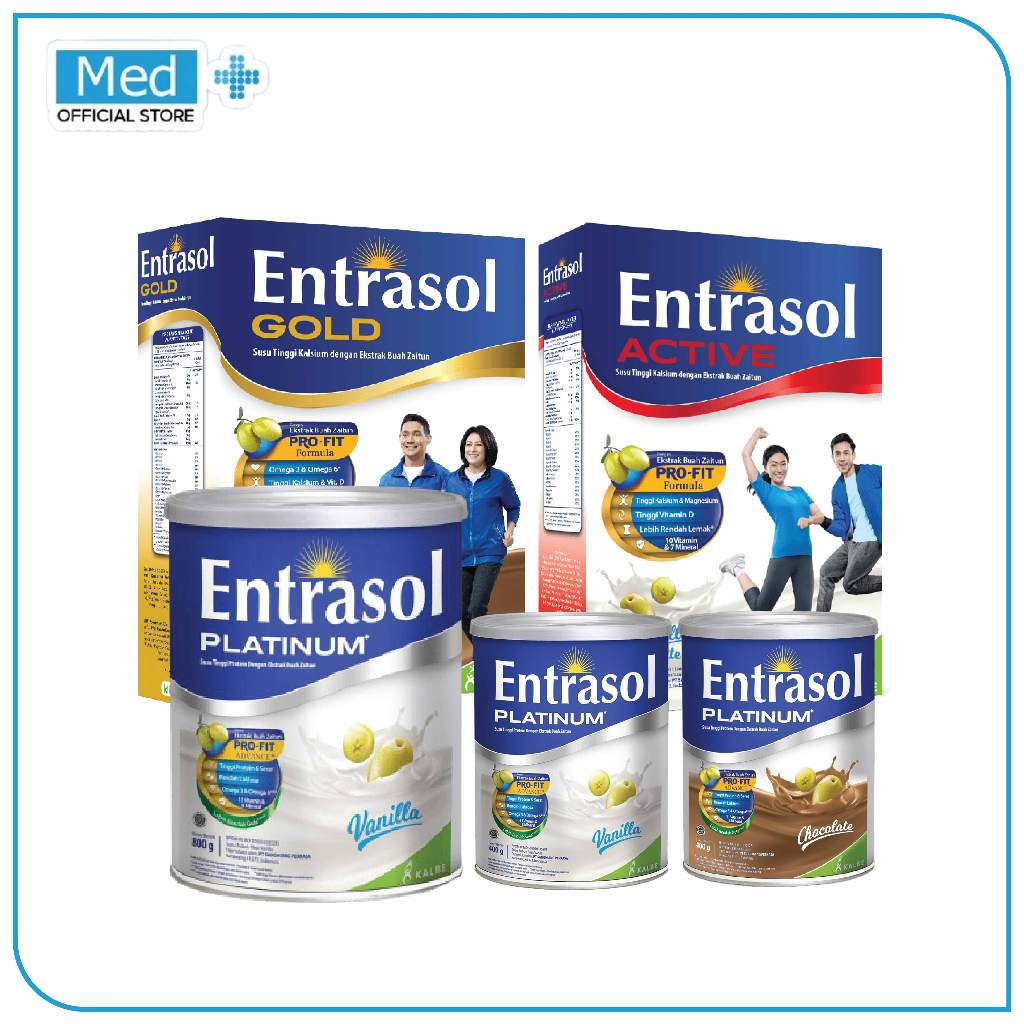 

Med+ Entrasol Gold / Active / Platinum