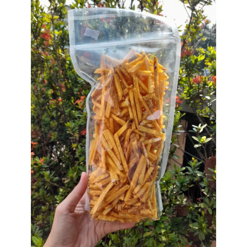 

Keripik Stik Talas Gurih 100gr repack
