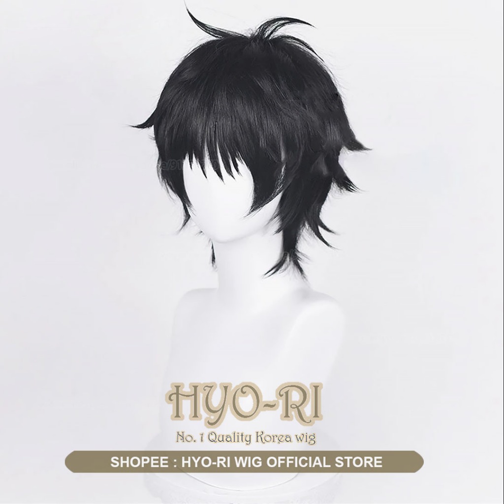 HYO-RI WIG : WIG YUTA OKKOTSU WIG OKKOTSU YUTA WIG COSPLAY ANIME JUJUTSU KAISEN MOVIE 0