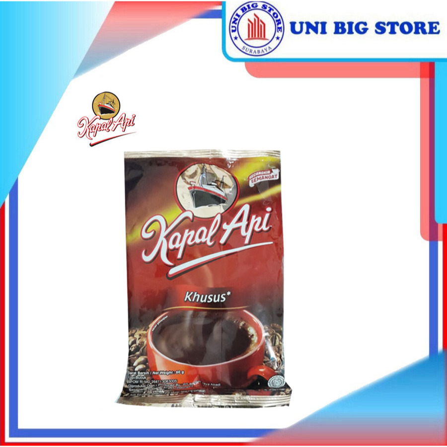 

Kapal Api Mutu Khusus 60 gr Coffee Powder