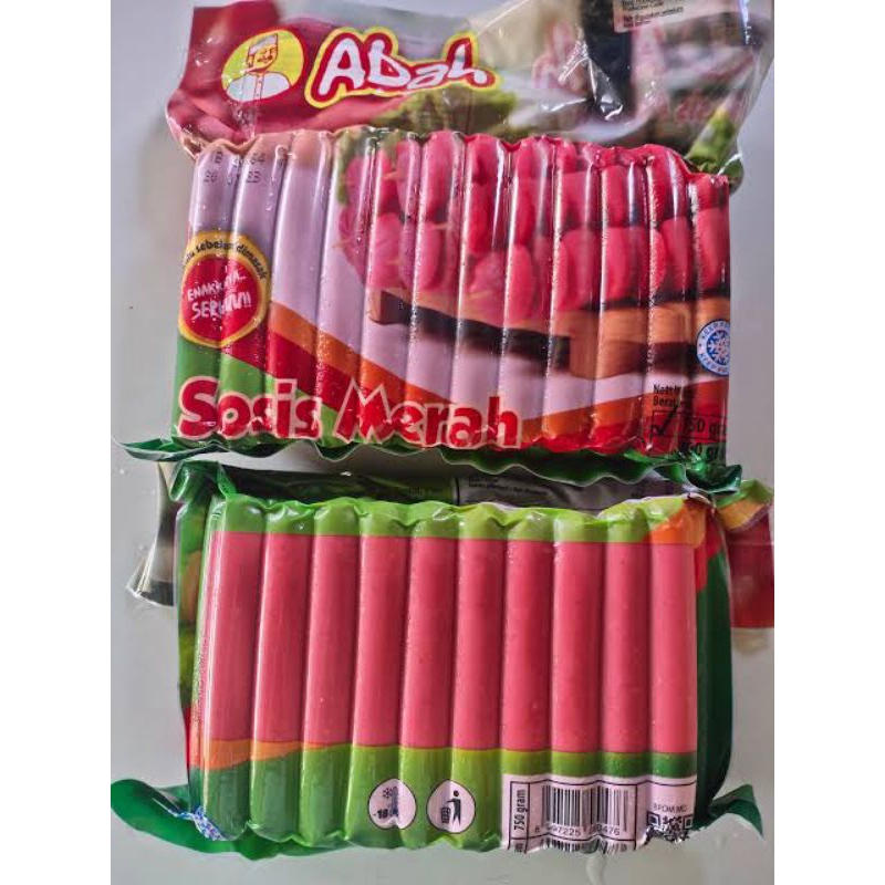 

Sosis Abah Merah 750gr isi 33 biji