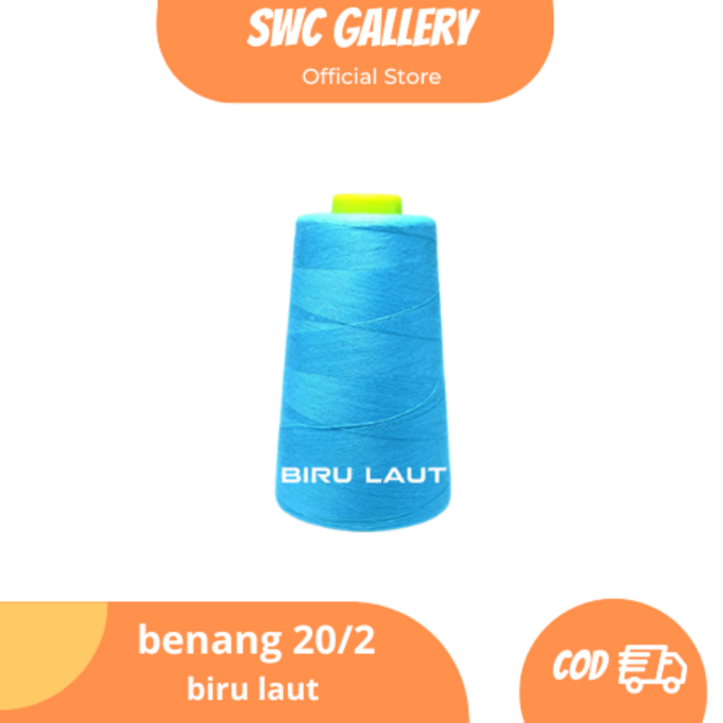 Benang Jahit Besar 20/2 2200 Yard Besar Warna Warni Yamalon Set Astra Katun Untuk Jeans Tas Jaket Ku