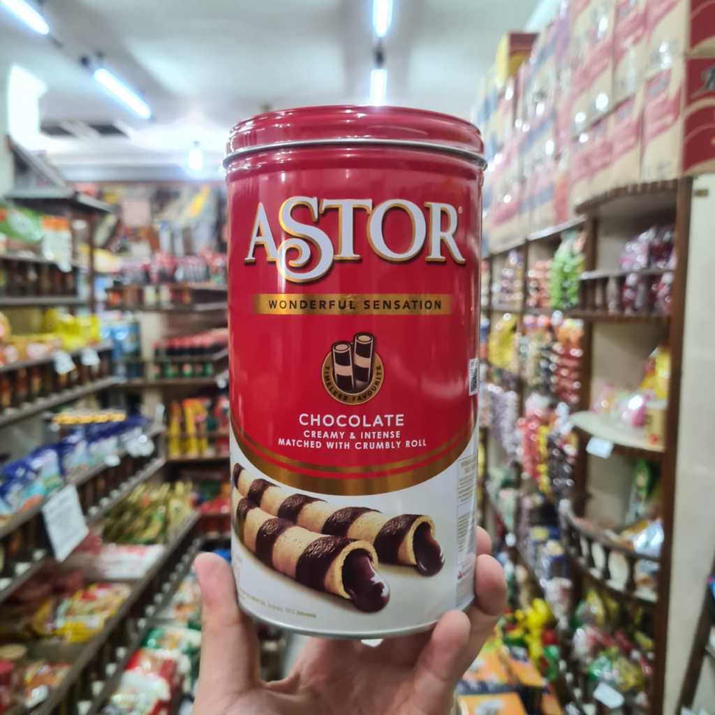 

ASTOR CHOCOLATE COKLAT WAFER STICK ROLL 330g