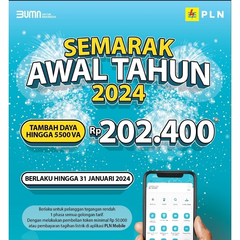 Voucher Diskon Tambah Daya PLN 2024