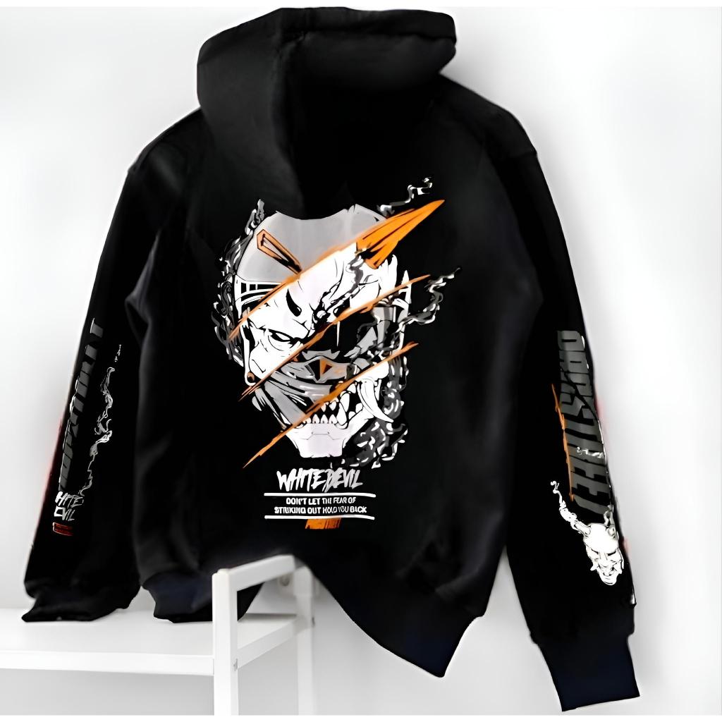 BANYAK BONUS  HOODIE PROSTREET WHITE DEVIL JAKET PROSTREET SWEATER PRIA PROSTREET HOODIE SUNMORI JAK