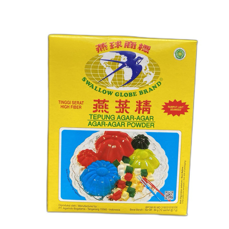 

Agar agar Swallow Globe Aneka warna