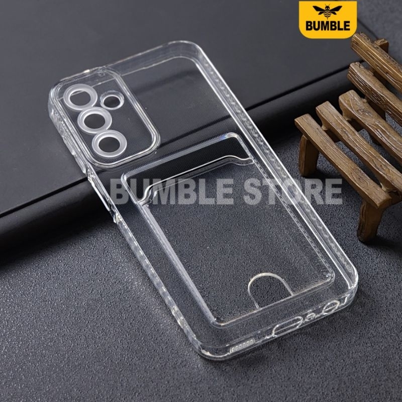 Samsung A25 5G Samsung A15 5G LTe  Softcase Clear Card Case Bening Slot Kartu Case Samsung A15 4G A1