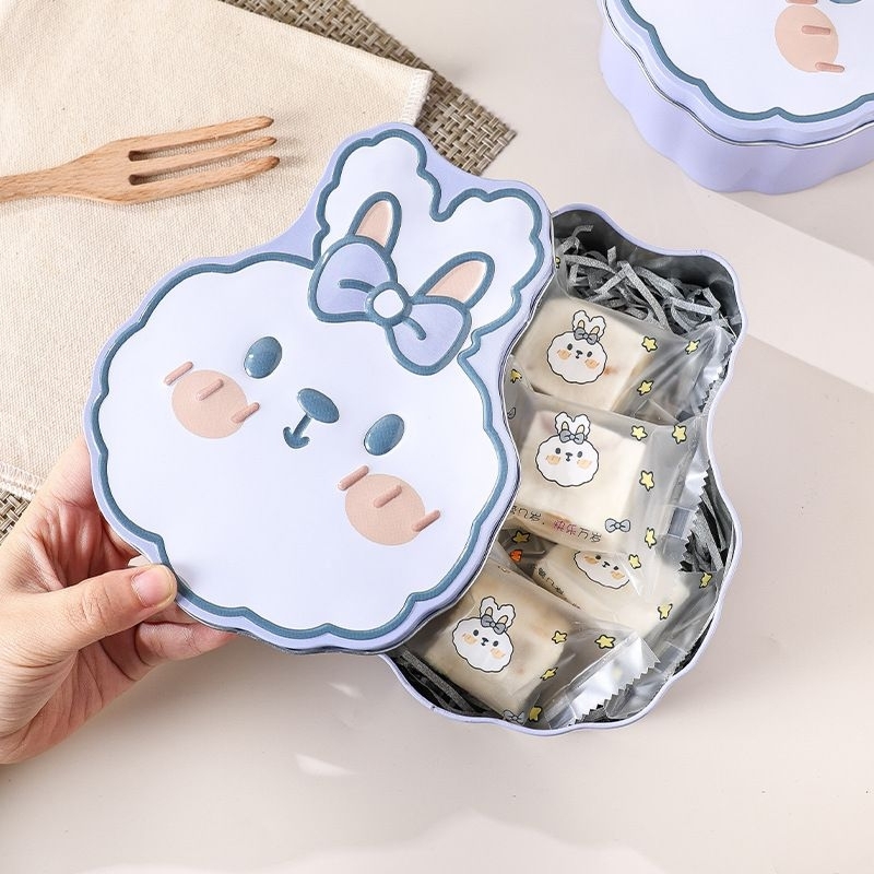 

(BK1) Box kaleng motif bunny