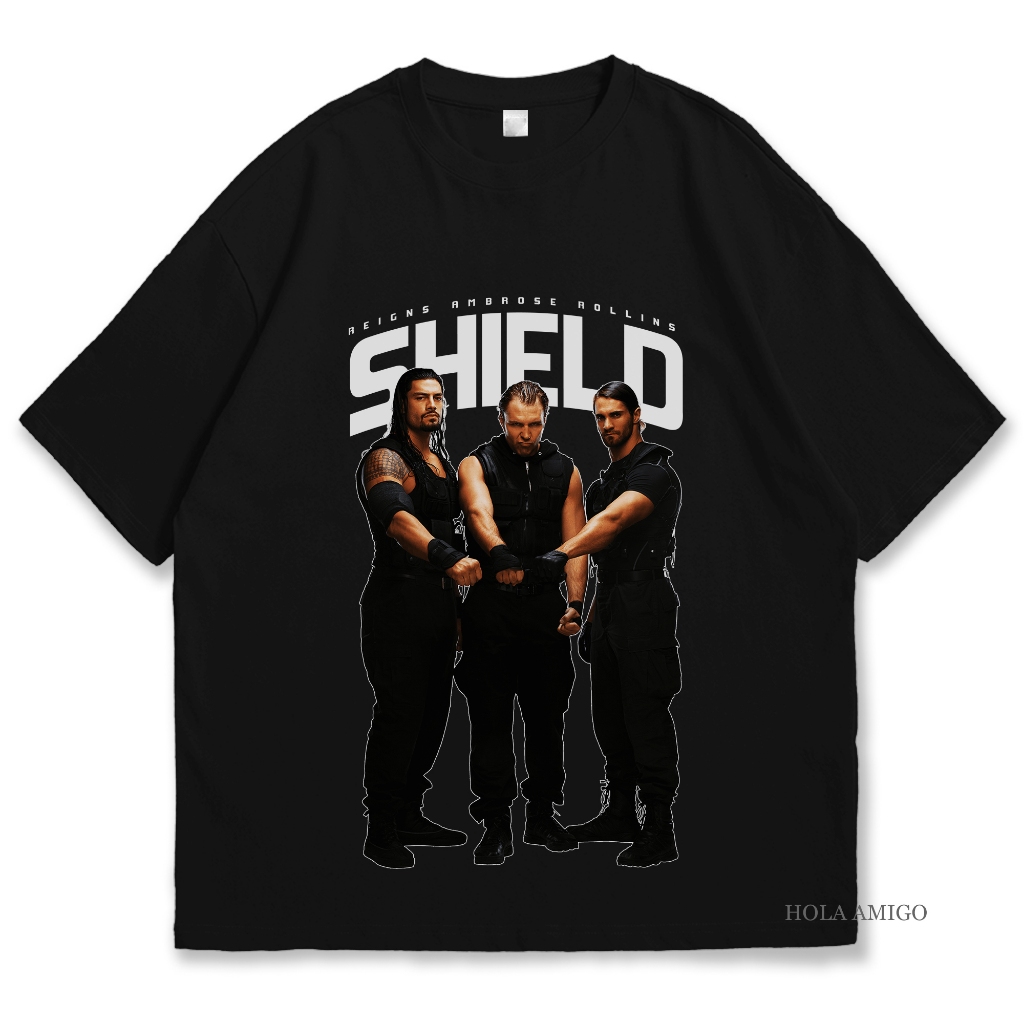 Kaos / Baju Distro Smackdown Shield