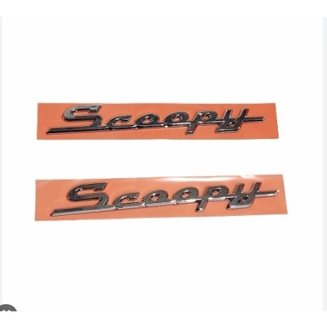 Emblem Body Scoopy FI/2013-2016 (Logo Simbol) - feymotoshop17