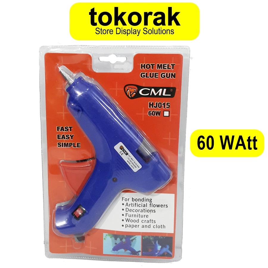 

TEMBAKAN LEM GLUE GUN BESAR 60 WATT CAMEL PISTOL BAKAR HOT MELT ALAT LEM TEMBAK 60W ON OFF