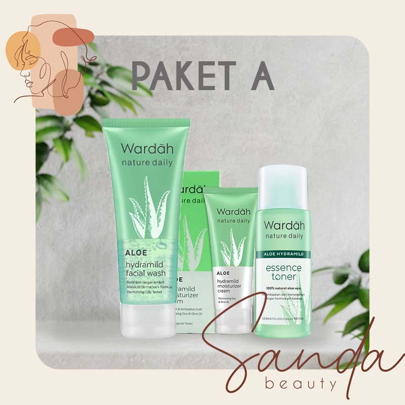 Wardah Paket Nature daily aloe