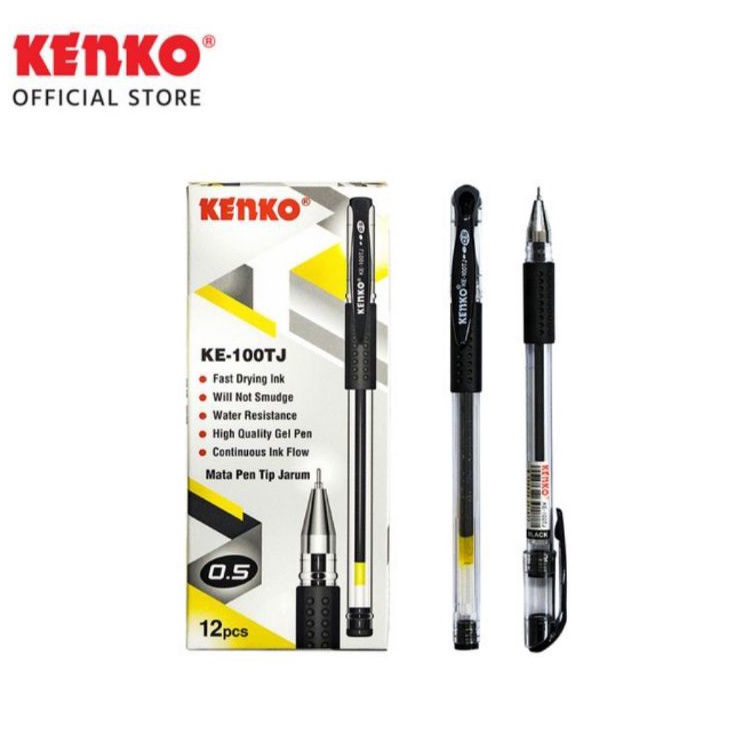 

ART F99X pulpen Gel kenko KE1 TJ 5mm 1pak12 pcs