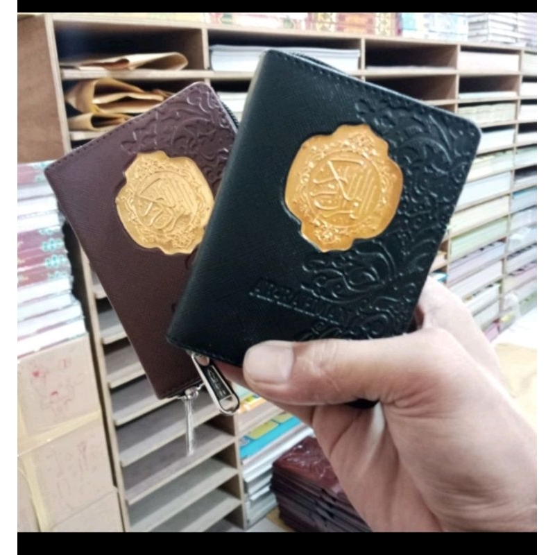 Mushaf alquran saku ar-rahman resleting/ Alquran mini
