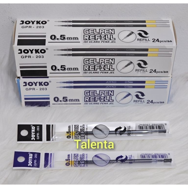 

ART O3L Isi PulpenIsi Ulang Pen Refill Pen Joyko Gel GPR23 Grosir 24 pcs