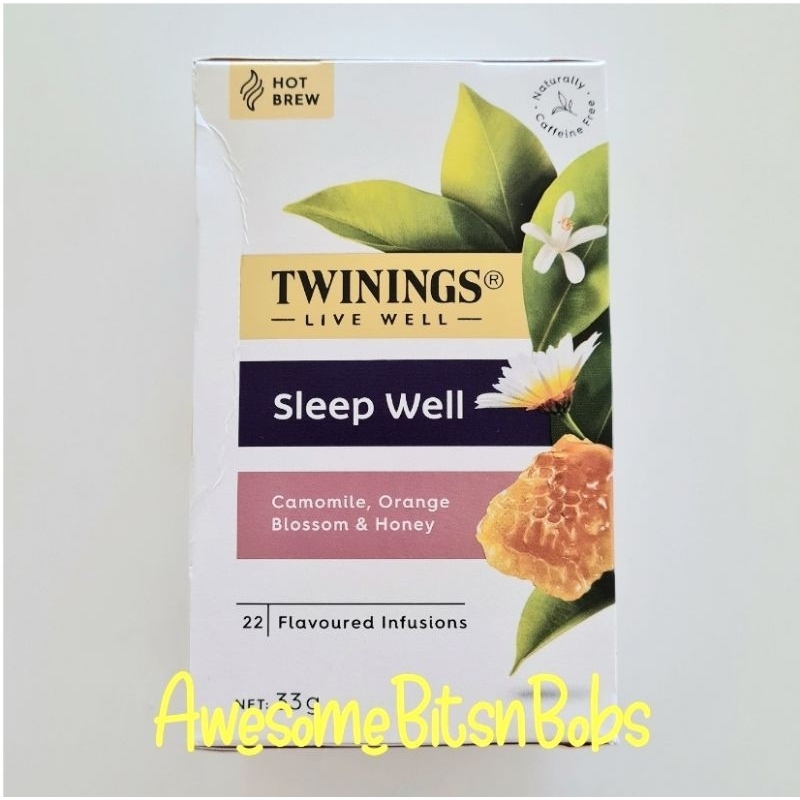 

Twinings Live Well Hot Brew Sleep Well 22 Tea Bags