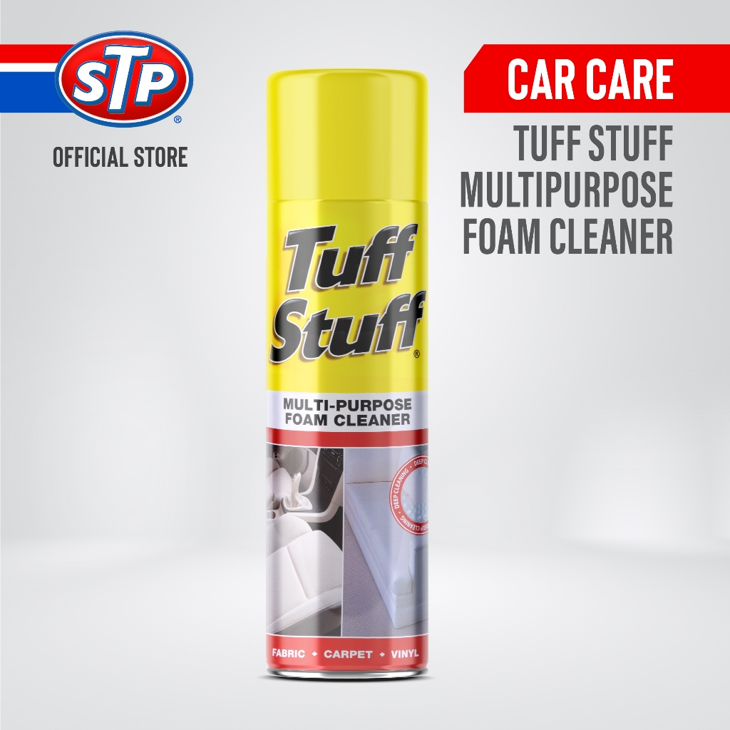 STP - Foam Cleaner Tuff Stuff 600 ml Cairan Pembersih Mobil Motor Jok Sofa Horden Sepatu Pembersih I