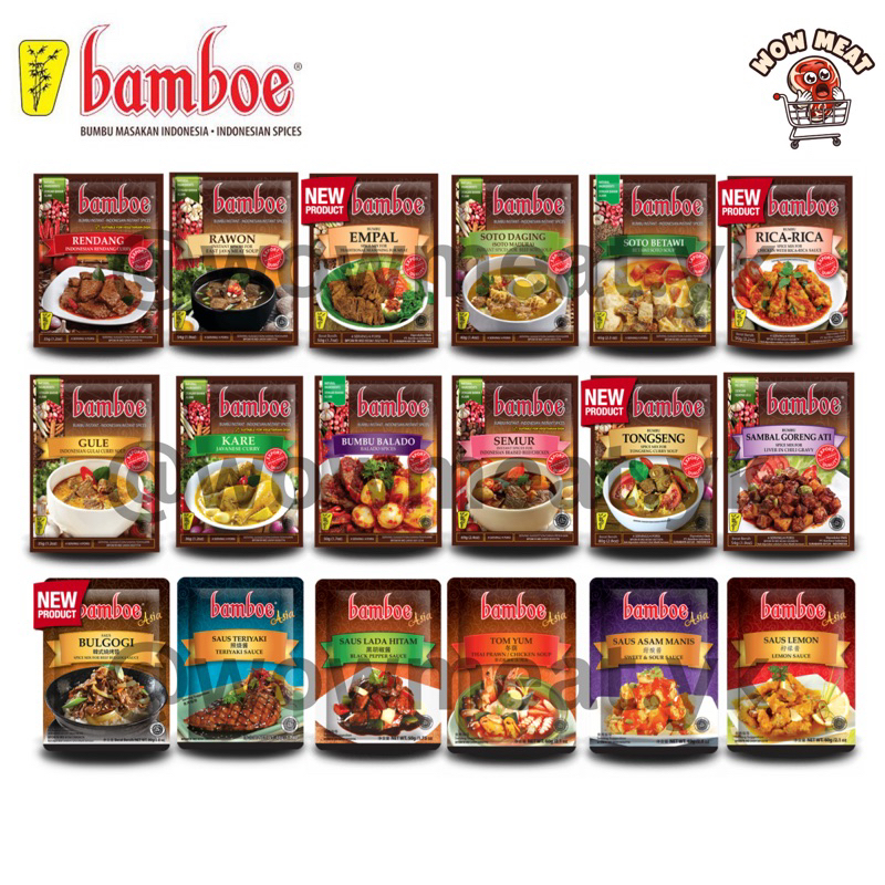 

Bamboe Bumbu Masak Instan Siap Pakai