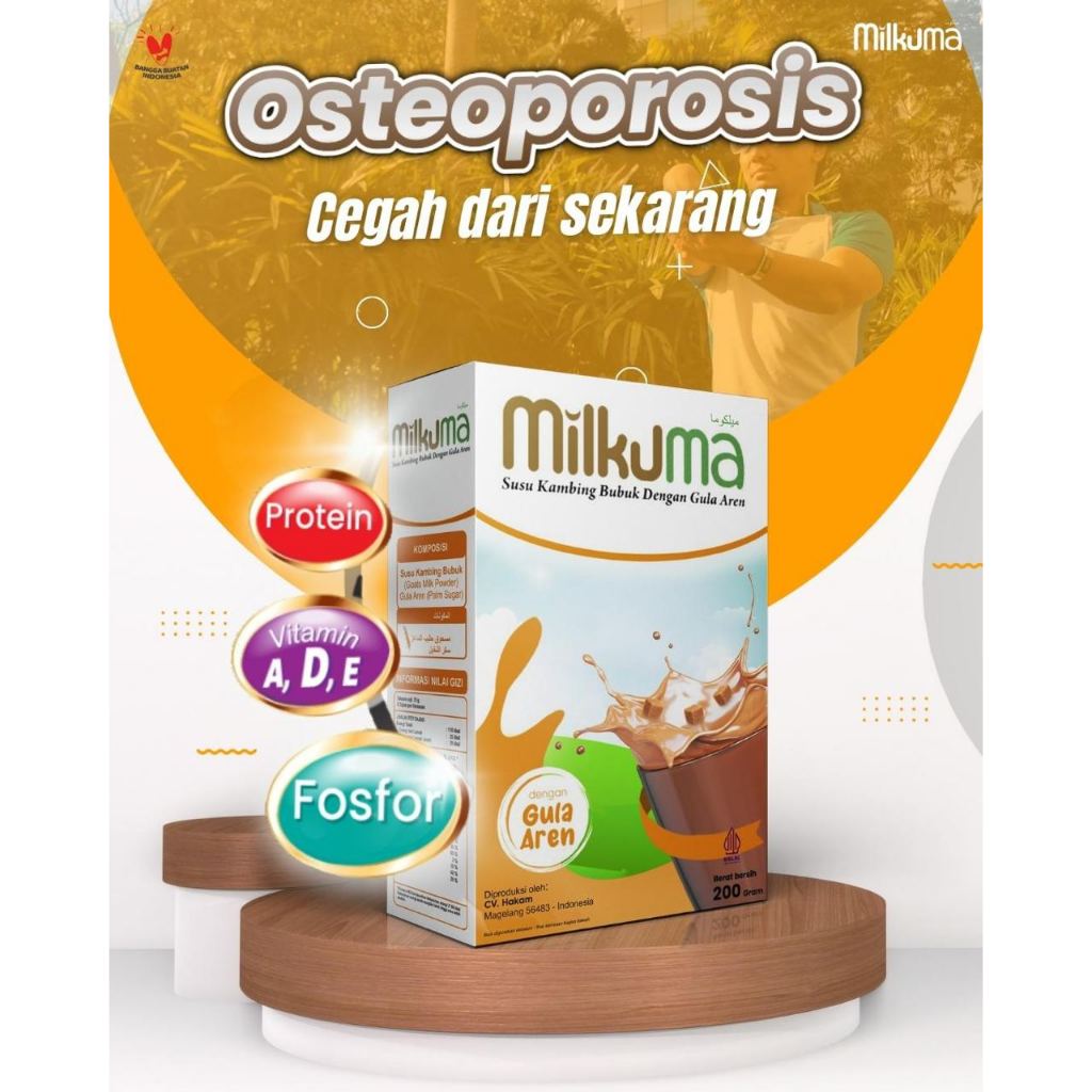 

- MILKUMA - SUSU MILKUMA 200 gr Susu Kambing Gula Aren Susu Etawa Atasi Masalah Persendian Tulang