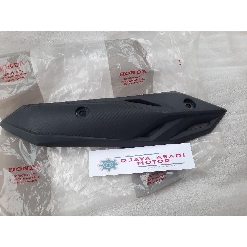 TUTUP KNALPOT COVER KNALPOT HONDA BEAT NEW BEAT LED BEAT NEW STREET 2020 2021 2023 INJEKSI ORIGINAL 