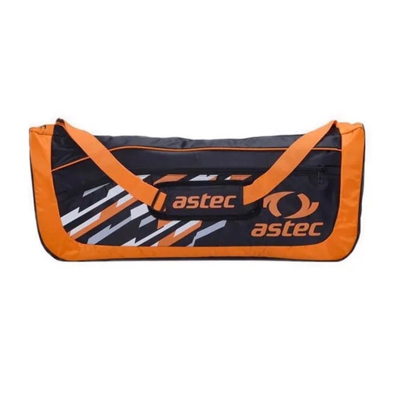 Tas Astec Badminton Hero Bag Black/Orange Original BNWT Resmi