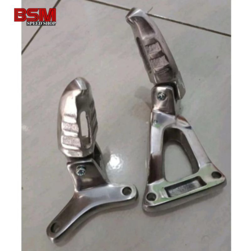 power footstep dudukan belakang mio set/power footstep set belakang mio