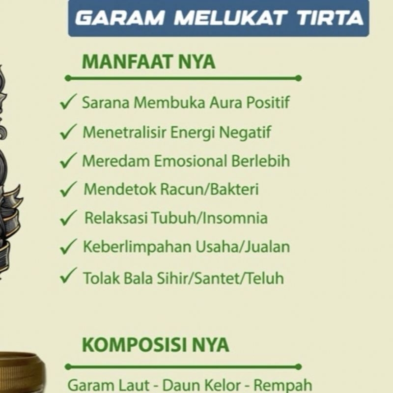 

Garam melukat Tirta