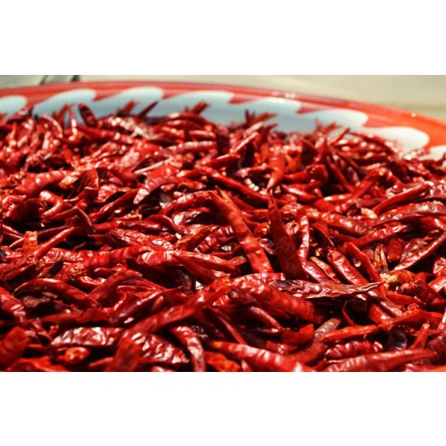 

Cabe Kering Teja 1kg Tanpa Tangkai Super Pedas