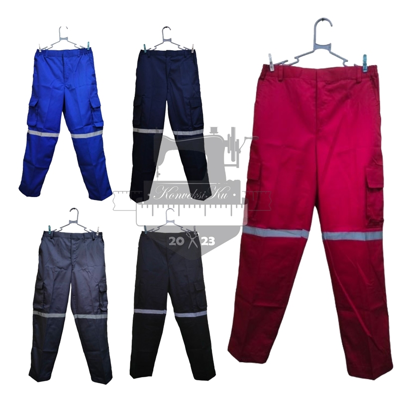 Celana Safety Pria Wearpack Katelpak Scotlight Menyala Katelpak