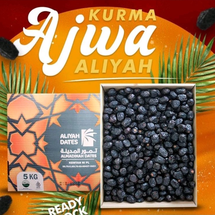 

Kurma Ajwa/ Kurma Nabi Premium 5kg